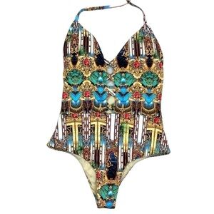 SOL PLENO BEACHWEAR ONE PIECE CHEEKY BATHINGSUIT from BRAZIL NWT